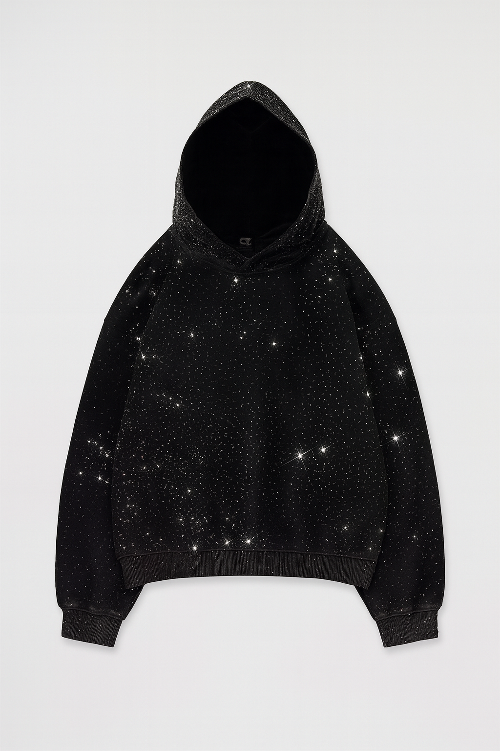 ICED ERA Streetwear Rhinestone Design Loose Hoodie