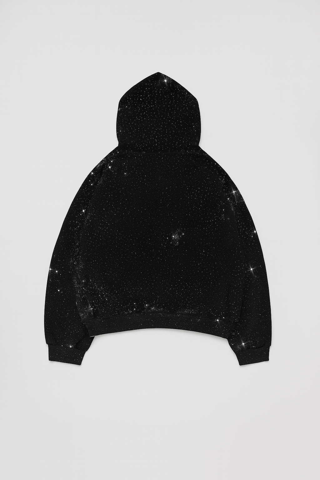 ICED ERA Streetwear Rhinestone Design Loose Hoodie