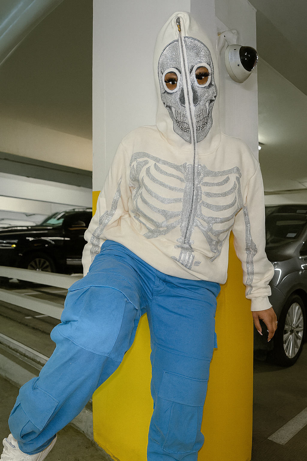 ICED ERA Rhinestone Full Zip Hoodie